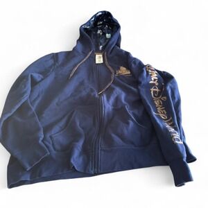 Official Disney Parks zip-up hoodie in size 1X